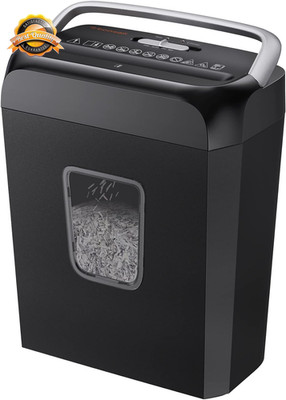 Paper Shredder Home Office 6 Sheet Cross Cut Credit Card Staples 3.4 Gal