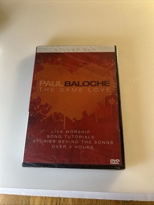 Paul Baloche The Same Love Deluxe DVD  Live Videos Song Chords & Demos Sealed