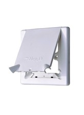 Hep2O Radiator Outlet Cover/Flap - White HX113 WH