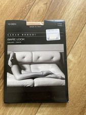 Sarah Borghi Bare Look Tights large Nude Colour 10 Denier