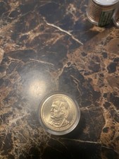 Danbury Mint- Andrew Johnson Presidential Dollar Sealed Roll Of 12 UNC Coins