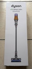 Dyson V12 Detect Slim Absolute Stick Vacuum Cleaner - Yellow/Nickel (V12-2023)