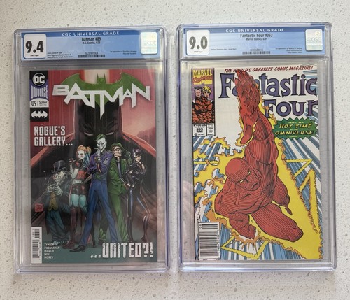 comic books cgc Batman Fantastic Four