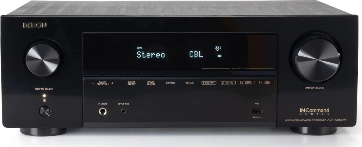 Denon AVR-X1800H 7.2 ch 8K AVR | eBay