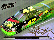 KYLE PETTY - AUTOGRAPHED - 1992 ACTION PACKED - CARD #101  [ Y- 22 ]