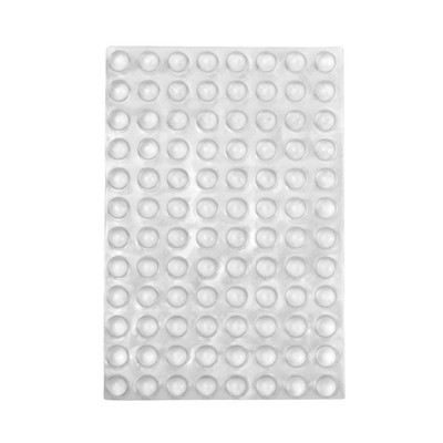 3M Bumpon Self-Adhesive Protectors: 3/8 in. width x 0.15 in. thick (Clear) *96-p