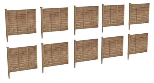 Cercas de jardín Scenecraft 42-0505 6' (x10) | Zustand: New