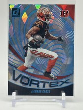 2024 Panini Donruss - Vortex Ja'Marr Chase #VOR-JCH Cubic /50
