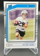 2024 Panini Donruss - Rated Rookie Dylan Laube #372 (RC) - Las Vegas Raiders