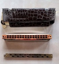 Hohner The 64 Chromonica 4 Chromatic Octaves C Key Professional Model 280 Vtg