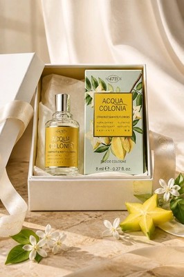 4711 ACQUA COLONIA Starfruit & White Flowers *NEU* 8 ml Eau de Cologne