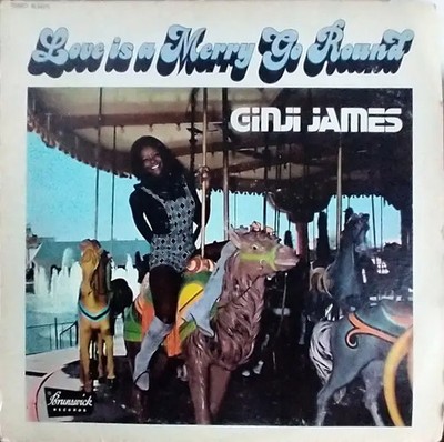 Ginji James Love Is A Merry-Go-Round NEAR MINT Brunswick Vinyl LP