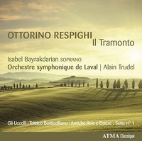 Orch Symph DE Laval - Respighi IL Tramonto - CD - K4Z