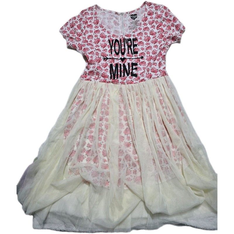 Modern Lux Dress Size 10 Big Girls Mesh Skirt
