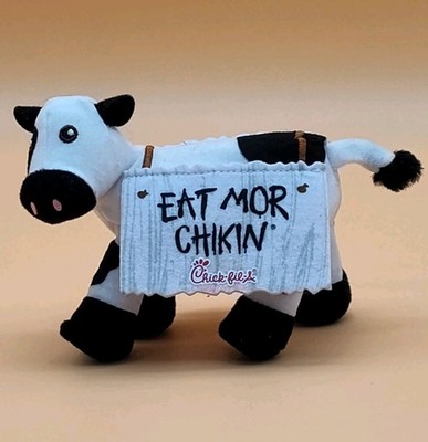 Chick-fil-a Eat More Chicken Stuffed Plush Cow