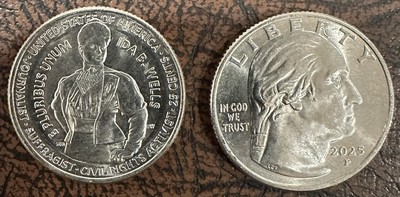 Ida B. Wells 2025-P Washington Quarter 25c American Woman (2)