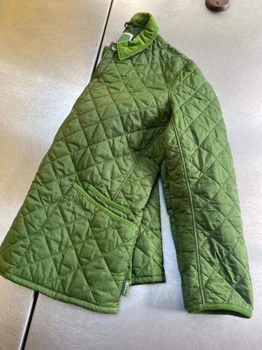 Barbour Pantone Mens XXL 52inLimited Edition Lime Green Quilted Town Jacket - Picture 17 of 21