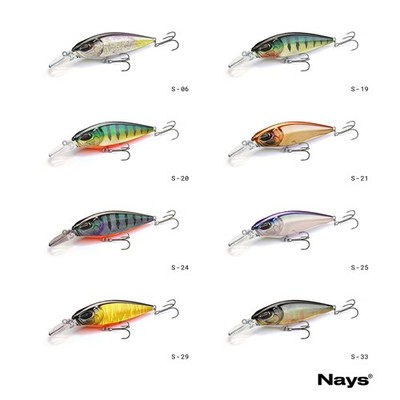 Nays CRNK Flat 7,5cm Hardbait Wobbler Crankbait 