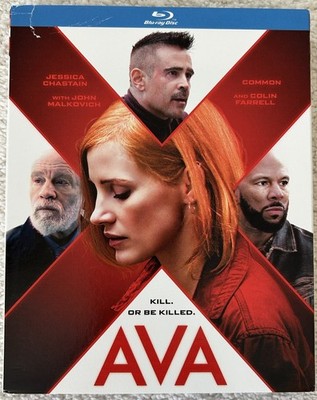 Ava (Jessica Chastain) Blu-Ray with Slip Case