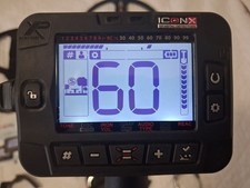 XP ICONX Fast Multi Frequency Metal Detector with 11" FMF Search Coil