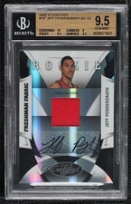 2009 Certified Freshman Fabric Signatures /399 Jeff Pendergraph BGS 9.5 Auto 0s3