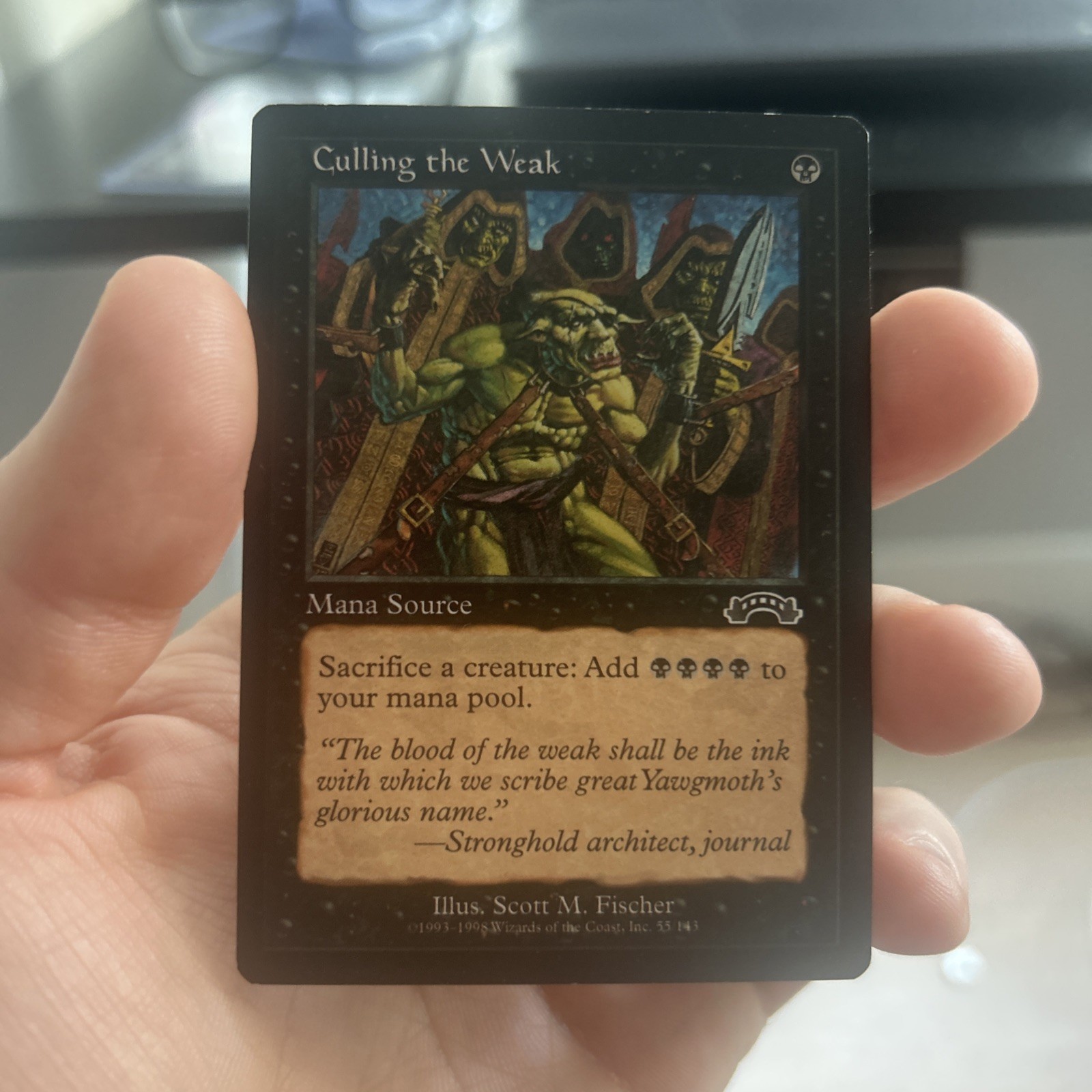 1x LP Culling The Weak Exodus  MTG