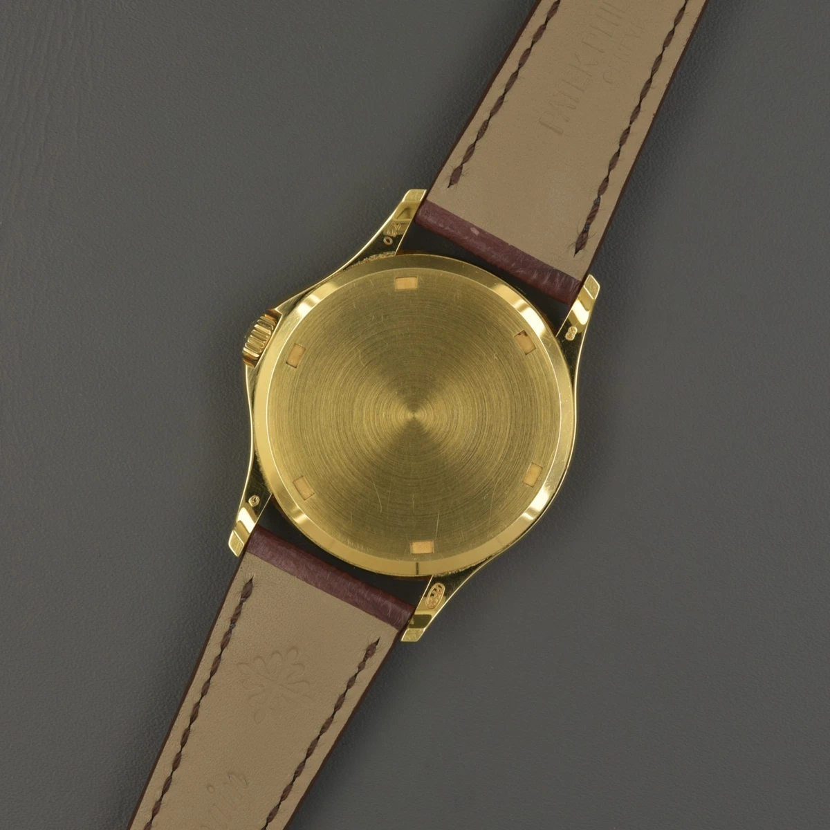 PATEK Philippe Calatrava 5115 J 35 mm cuerda a mano oro 18k sin pulir vintage 2002