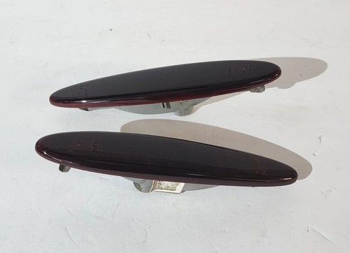 1997-2006 OEM Jaguar X100 XK8 XKR Rear LEFT & RIGHT Smoked Side Marker Lights  - Picture 1 of 9