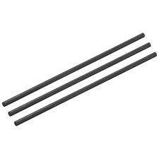 3pcs Carbon Fiber Rod, 5.5mm x 150mm for RC Plane DIY Quadcopter Arm