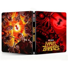 Custom Made Limited Edition Marvel Animation s Marvel Zombies Steelbook Case New