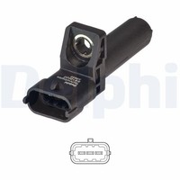 Delphi Impulsgeber Kurbelwelle Kurbelwellensensor Drehzahlsensor SS12020-12B1