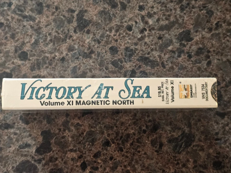 BRAND NEW Victory At Sea Vol 11 Magnetic North (VHS; 1984) Sealed OOP Watermarks - Image 4 of 4