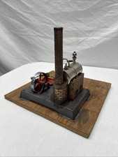 Antique Germany Live Steam Engine Toy - D.b.p Angem Antique Germany Live Steam Engine Toy - D.b.p Angem