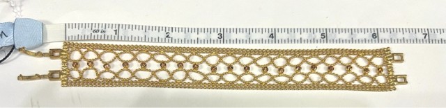 Givenchy Lace Pattern AB Aurora Borealis Crystals… - image 5