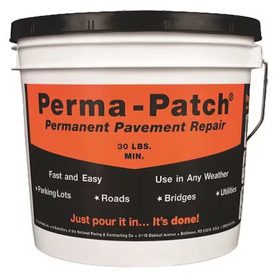 Perma-Patch Pp-30-Fp Cold Patch, Pail, Black, Pp-30-Fp