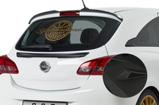 Heck Spoiler Flügel Tuning matt Carbonlook für Opel Corsa E HF832-M