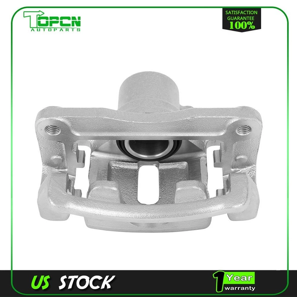 For CHEVROLET EQUINOX PONTIAC TORRENT Rear Pair Brake Calipers And Ceramic Pads - Image 3 of 4