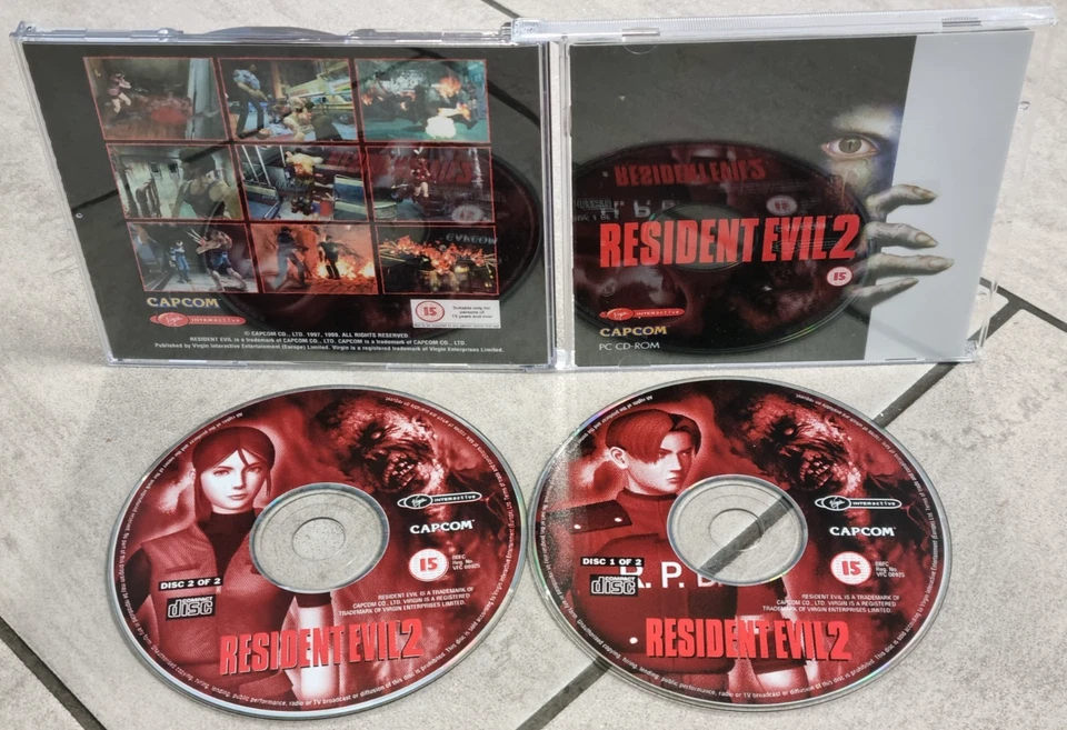 Resident Evil 2 Big Box Version For PC CD-Rom Rare & Complete By Capcom - Image 2 of 4