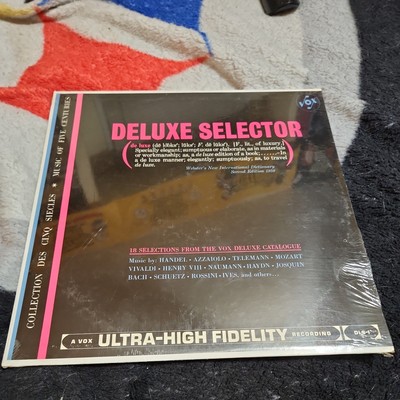 SEALED AVOX VINTAGE VINYL Deluxe Selector VOX DLS-1