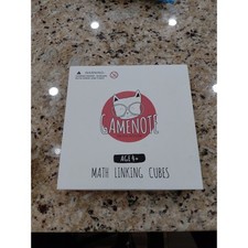 GAMENOTE Math Cubes Manipulatives with Activity Cards