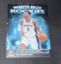 Panini 2023-24 Donruss Optic Victor Wembanyama White Hot Rookies Spurs