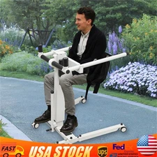 Electric Patient Lift Transfer Chair, Foldable Wheelchair And Car Transfer