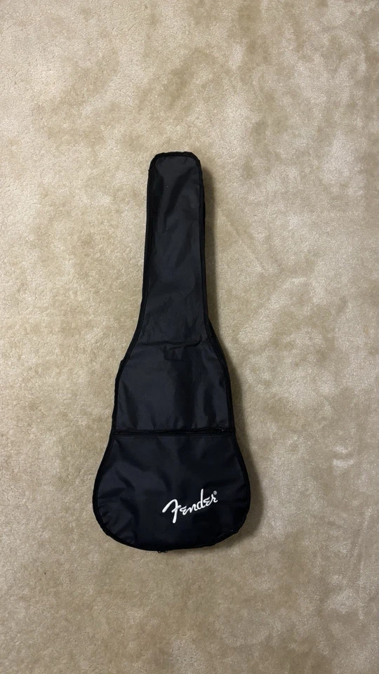 Guitarra acústica Fender Fa 15 escala 3/4 acero color rojo nogal construcción Foto 2 de 4