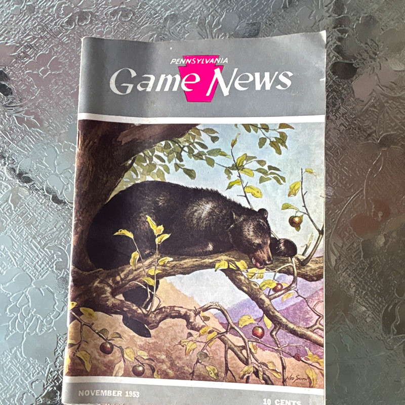 Pennsylvania Game News Vintage Hunting Magazine November 1953