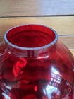 GWTW style Ruby Dot Optic 10 inch oil kerosene lampshade 4 inch fitter — photo 4