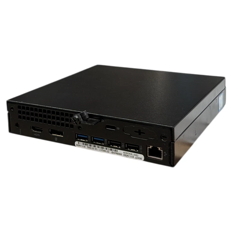 Dell Optiplex 3040 Micro i3-6100T 3,2GHz 4GB 128GB SSD Mini-PC nur 19x18x4cm - Bild 2 von 2
