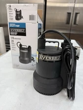 Everbilt Submersible Utility Pump 1/6 HP 28 GPM Portable Water Removal SUP54-HD