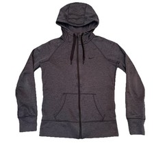 Nike Therma-Fit Women  s S Black Full Zip Running Training Jacket Hoodie