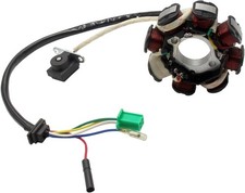 8 Coil Pole Magneto Flywheel Stator for GY6 125cc 150cc Scooter PIT Quad Dirt