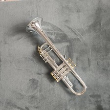 High Quality Trumpet LT197S77 Silver Trumpet Flat Musical Instrument